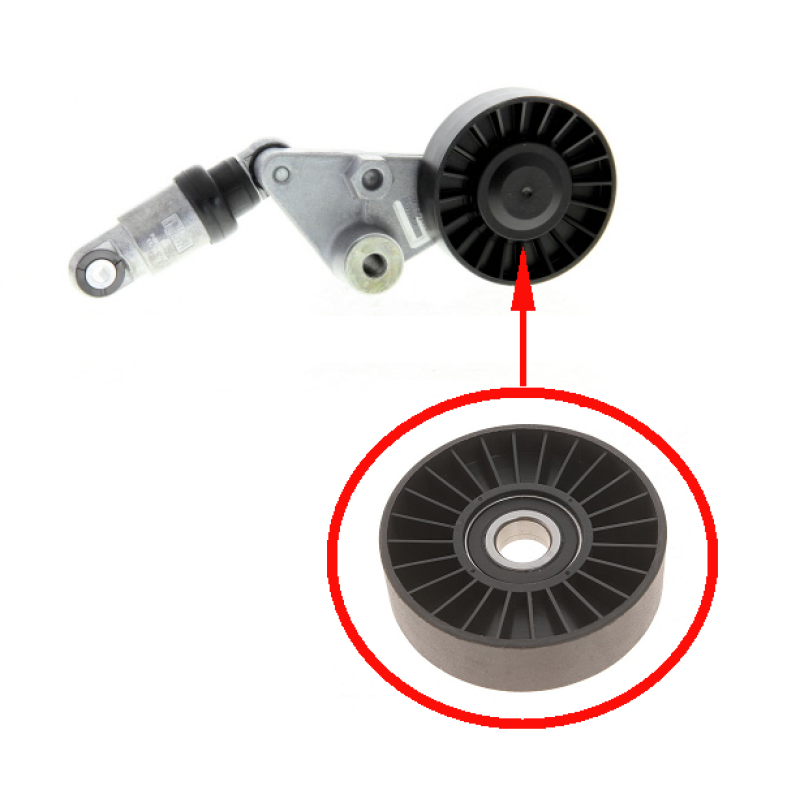 Ролик ременя генератора натяжний Opel SIGNUM 2.0-2.2DTI/DI 2003-2008