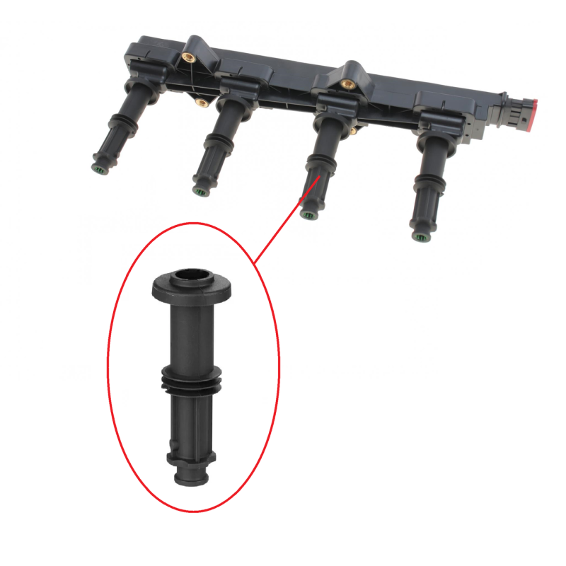 Наконечник котушки запалювання Opel VECTRA C 2.2 Direct 2002-2008 1220703028, 9153250, 93172030, 6235124
