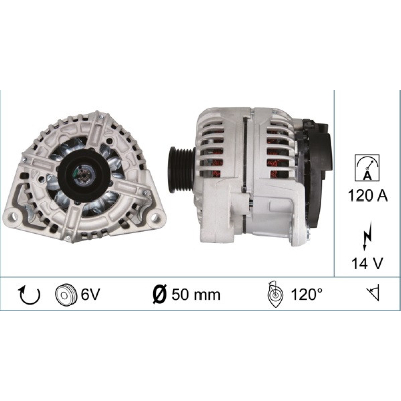 Генератор Opel ASTRA G 1998-2005