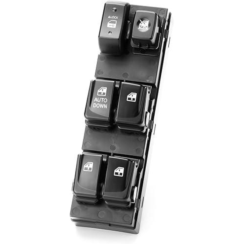 Кнопки склопідіймача Hyundai ELANTRA (Підсвітка синя) 2006-2011