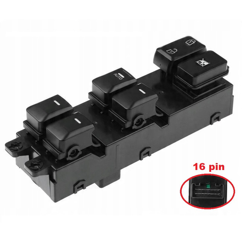 Кнопки склопідіймача Kia PICANTO 2011-2017 (93570-1Y200)